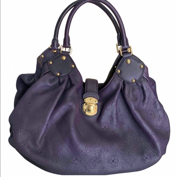 Louis Vuitton Handbags - LOUIS VUITTON MAHINA Purple Calfskin Bag